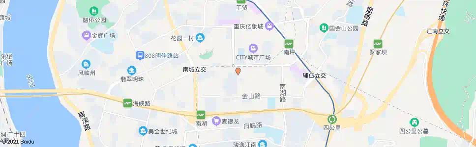 重庆金紫街_公交站地图_重庆公交_妙搜公交查询2025
