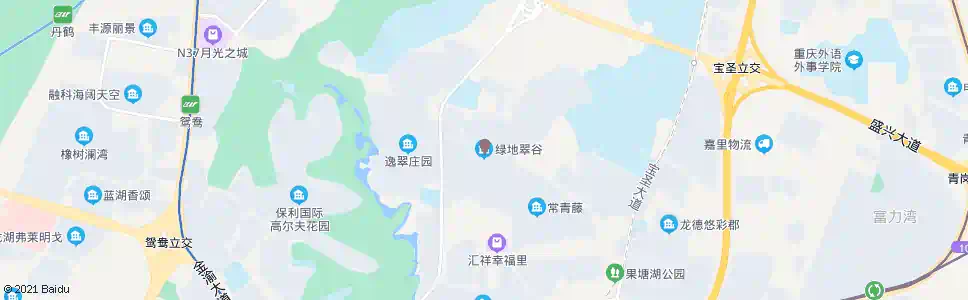 重庆绿地翠谷_公交站地图_重庆公交_妙搜公交查询2025