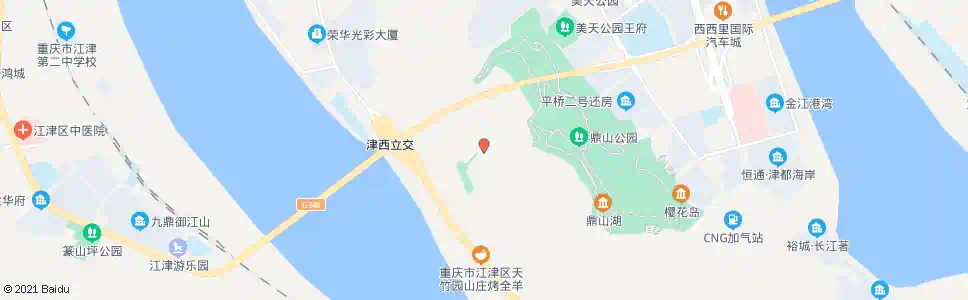 重庆艾坪山_公交站地图_重庆公交_妙搜公交查询2025