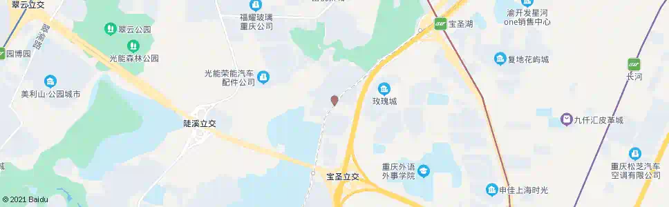 重庆宝圣大道_公交站地图_重庆公交_妙搜公交查询2025