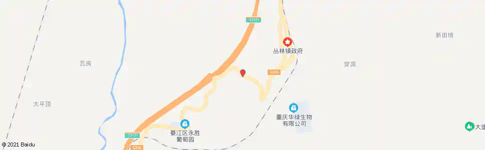 重庆大老湾_公交站地图_重庆公交_妙搜公交查询2025