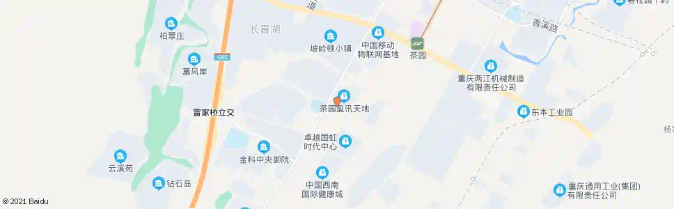 重庆中保公司_公交站地图_重庆公交_妙搜公交查询2025