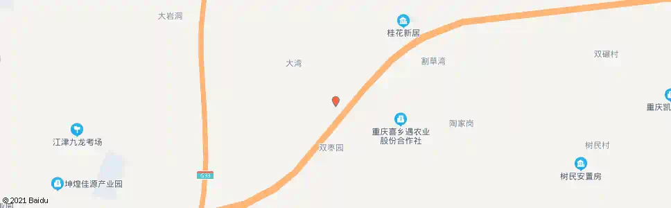 重庆新明村_公交站地图_重庆公交_妙搜公交查询2025