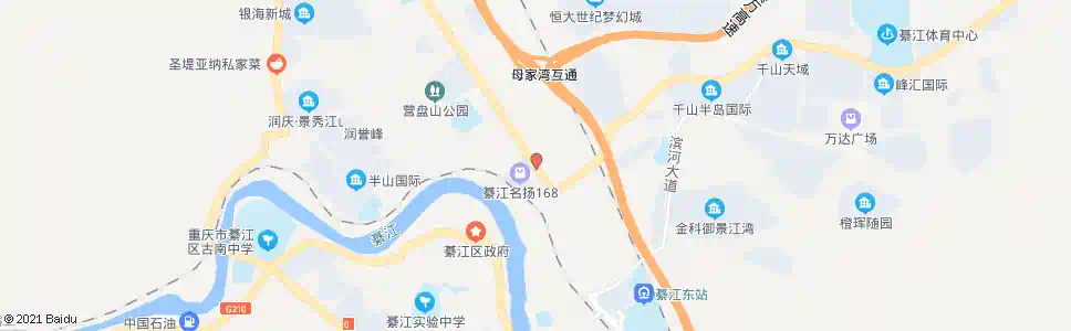 重庆城东幼儿园_公交站地图_重庆公交_妙搜公交查询2025