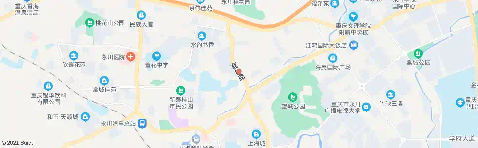 重庆东城上景_公交站地图_重庆公交_妙搜公交查询2025