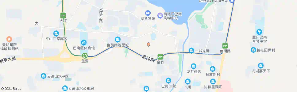 重庆巴南征稽所_公交站地图_重庆公交_妙搜公交查询2025