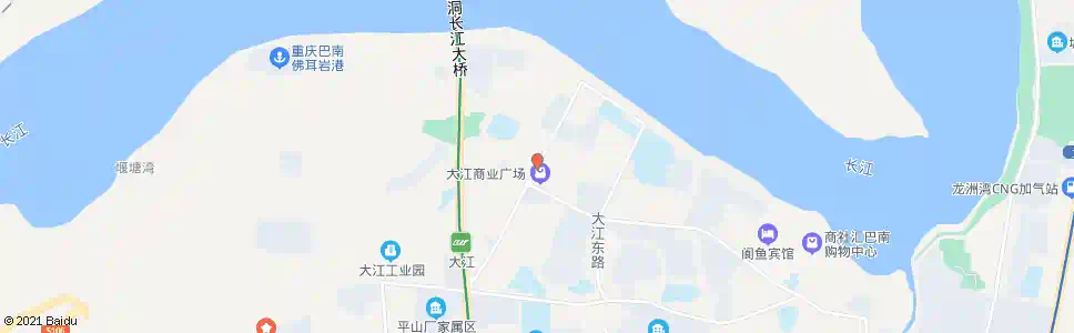 重庆大江中路_公交站地图_重庆公交_妙搜公交查询2025