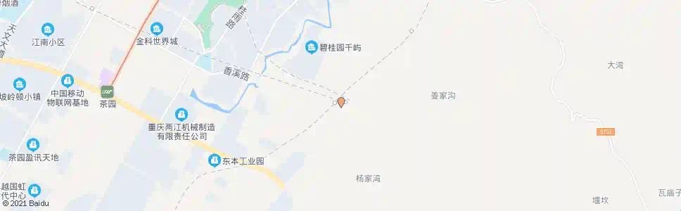 重庆双碑车场_公交站地图_重庆公交_妙搜公交查询2025