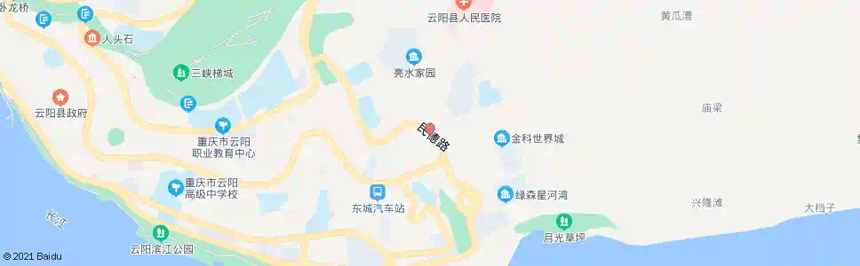重庆云阳车管所_公交站地图_重庆公交_妙搜公交查询2025