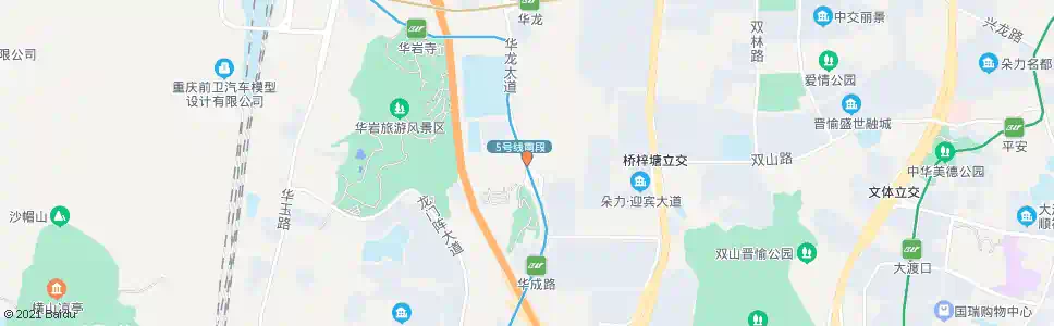 重庆双山电站_公交站地图_重庆公交_妙搜公交查询2025