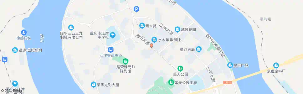 重庆骑龙山庄_公交站地图_重庆公交_妙搜公交查询2025