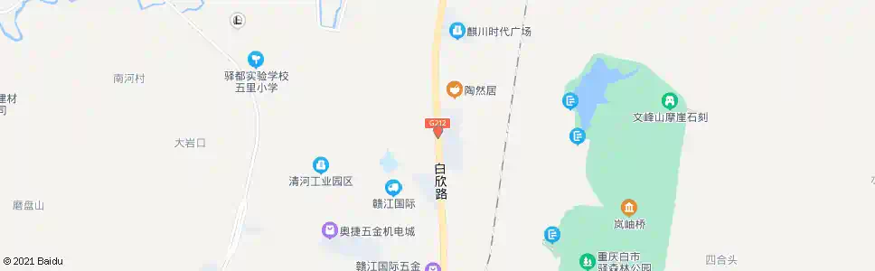 重庆荷花池安置房_公交站地图_重庆公交_妙搜公交查询2025