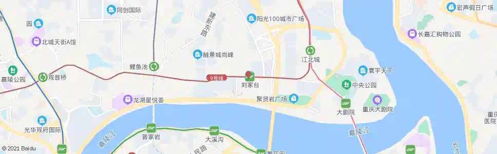 重庆珠江太阳城_公交站地图_重庆公交_妙搜公交查询2025