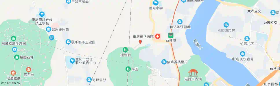 重庆映山红_公交站地图_重庆公交_妙搜公交查询2025