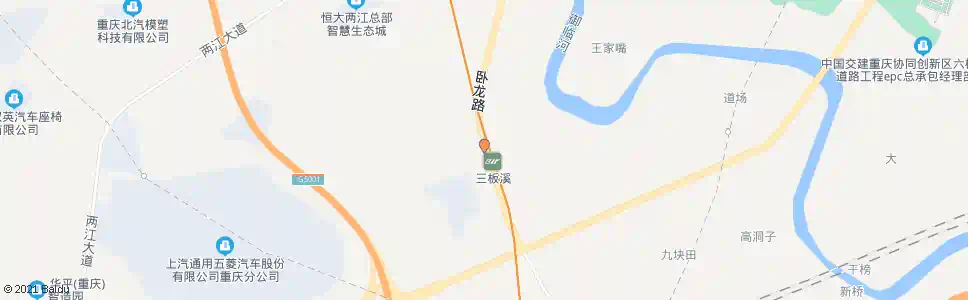 重庆板溪_公交站地图_重庆公交_妙搜公交查询2025