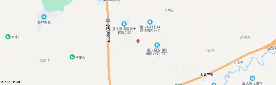 重庆金曾路_公交站地图_重庆公交_妙搜公交查询2025