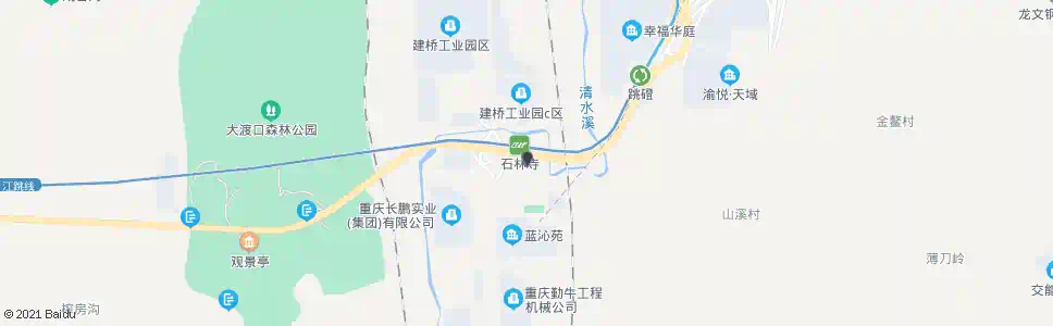 重庆商务中学_公交站地图_重庆公交_妙搜公交查询2025