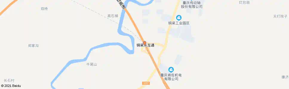 重庆蒲吕三桥_公交站地图_重庆公交_妙搜公交查询2025