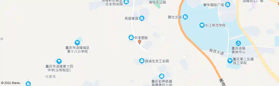 重庆稻花香酒业_公交站地图_重庆公交_妙搜公交查询2025