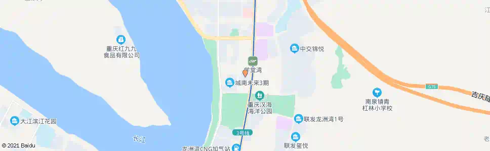 重庆城南未来小区_公交站地图_重庆公交_妙搜公交查询2025