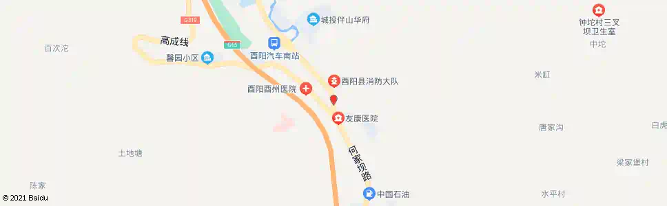 重庆城南新桥总站_公交站地图_重庆公交_妙搜公交查询2025