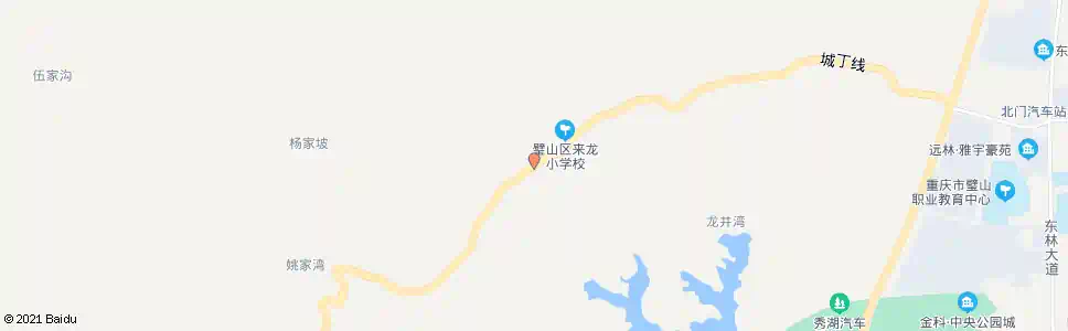 重庆来龙_公交站地图_重庆公交_妙搜公交查询2025