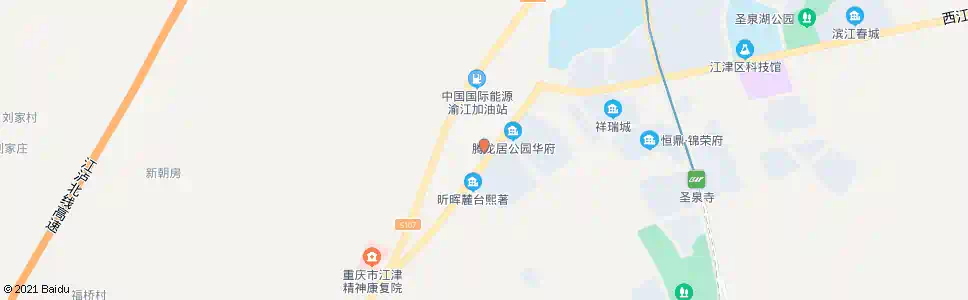 重庆滨江新城管委会_公交站地图_重庆公交_妙搜公交查询2025