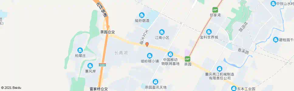 重庆玉马路1站_公交站地图_重庆公交_妙搜公交查询2025