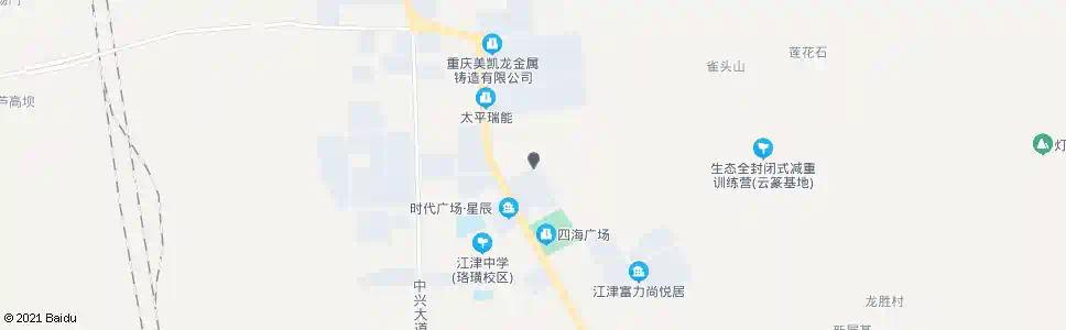 重庆玉观_公交站地图_重庆公交_妙搜公交查询2025
