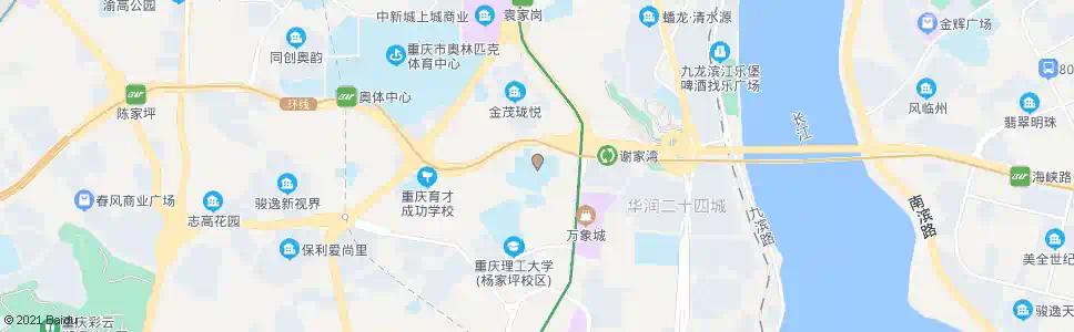 重庆育才中学_公交站地图_重庆公交_妙搜公交查询2025