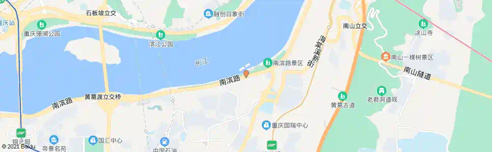 重庆海棠烟雨广场_公交站地图_重庆公交_妙搜公交查询2025