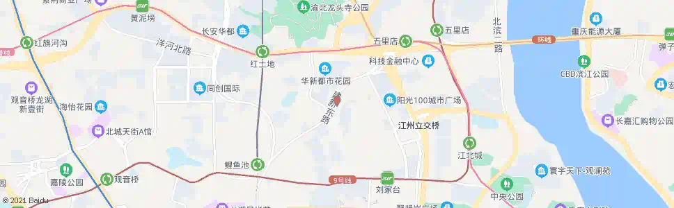 重庆世纪阳光_公交站地图_重庆公交_妙搜公交查询2025