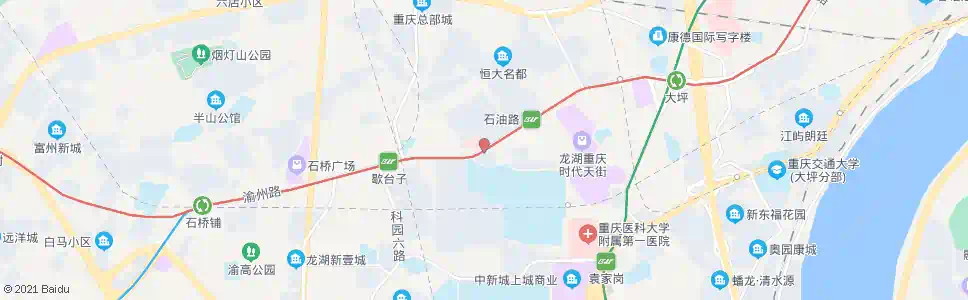 重庆河运校_公交站地图_重庆公交_妙搜公交查询2025