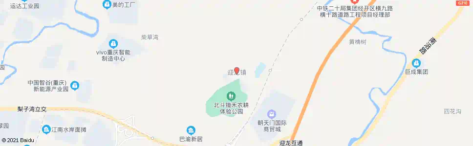 重庆迎龙医药城_公交站地图_重庆公交_妙搜公交查询2025