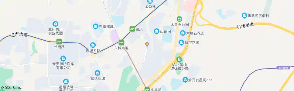 重庆奔力乡间城_公交站地图_重庆公交_妙搜公交查询2025