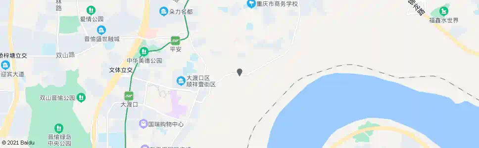 重庆李子林_公交站地图_重庆公交_妙搜公交查询2025