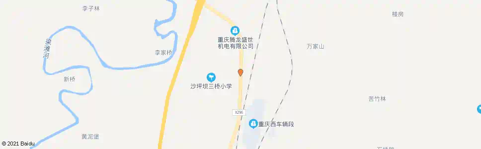 重庆三桥电管站_公交站地图_重庆公交_妙搜公交查询2025