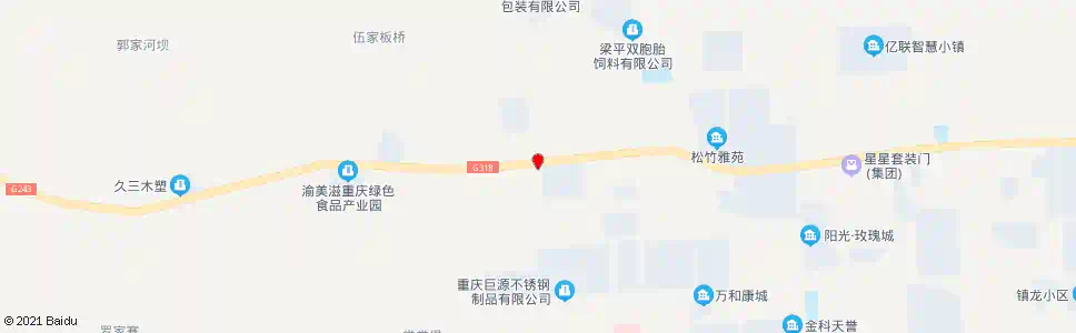 重庆福德铺_公交站地图_重庆公交_妙搜公交查询2025