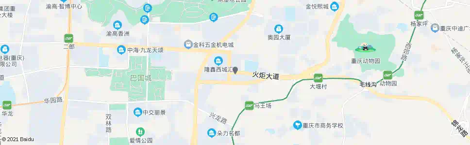 重庆绿云石都1站_公交站地图_重庆公交_妙搜公交查询2025