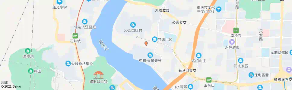 重庆行知学校_公交站地图_重庆公交_妙搜公交查询2025