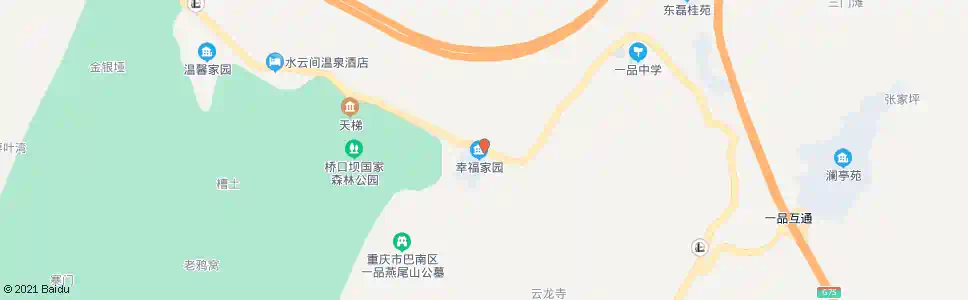 重庆七田村_公交站地图_重庆公交_妙搜公交查询2025