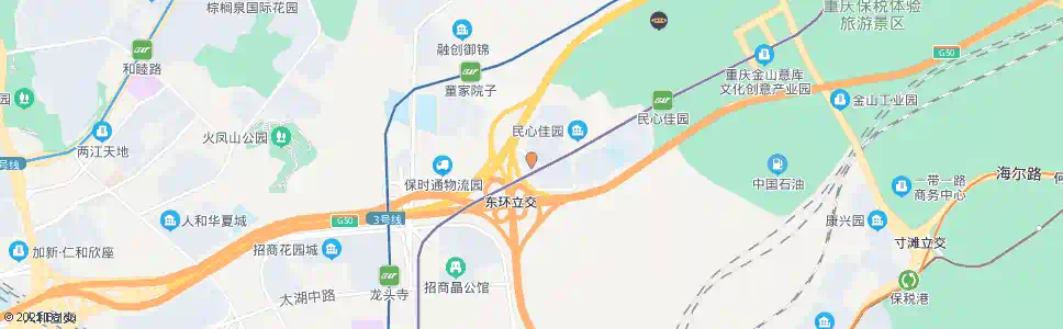重庆新涪公司_公交站地图_重庆公交_妙搜公交查询2025