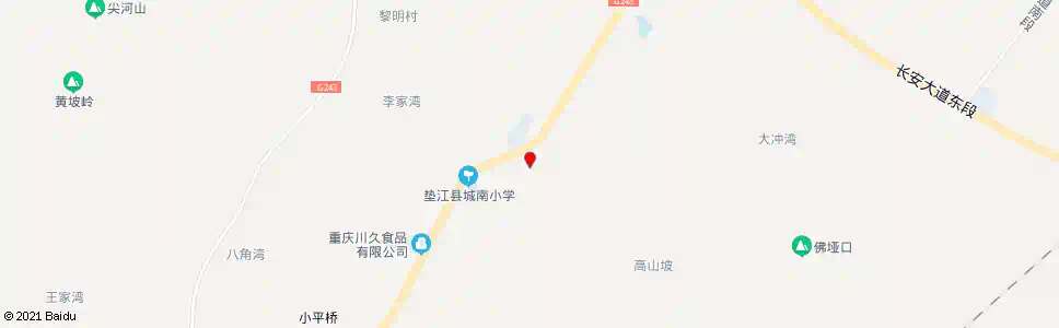 重庆亚核公司_公交站地图_重庆公交_妙搜公交查询2025