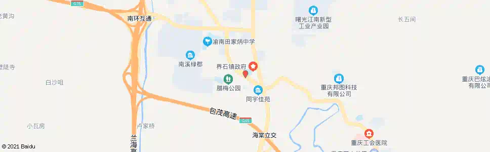 重庆腊梅路_公交站地图_重庆公交_妙搜公交查询2025