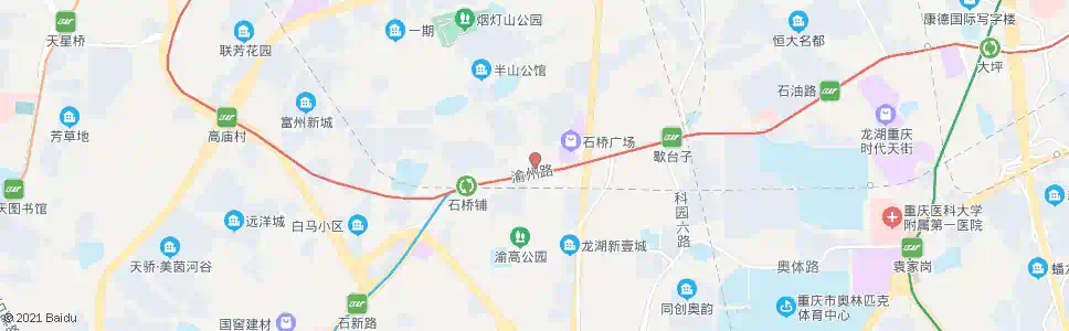 重庆五九所_公交站地图_重庆公交_妙搜公交查询2025