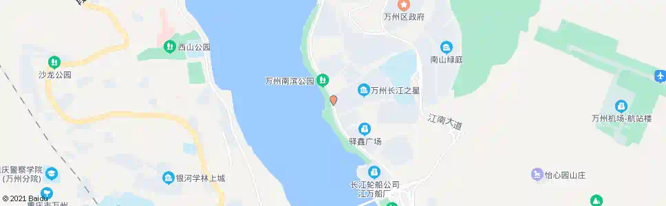 重庆长江之星_公交站地图_重庆公交_妙搜公交查询2025