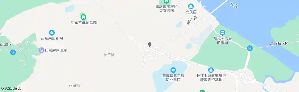 重庆西流村_公交站地图_重庆公交_妙搜公交查询2025