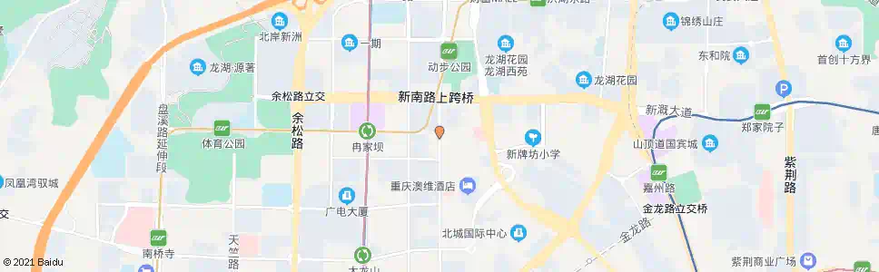 重庆松石北路口_公交站地图_重庆公交_妙搜公交查询2025