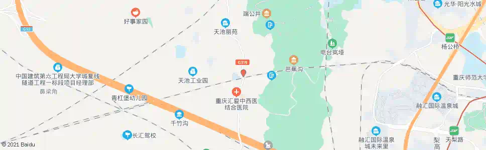 重庆梨新路口_公交站地图_重庆公交_妙搜公交查询2025