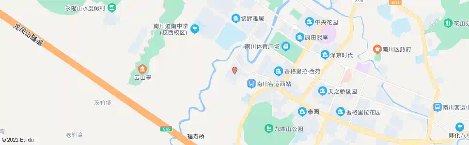 重庆庙堡顶小区_公交站地图_重庆公交_妙搜公交查询2025